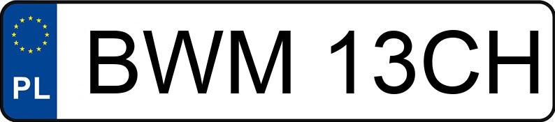 Numer rejestracyjny BWM 13CH posiada FORD PROBE 2.2 - BWM13CH Numer rejestracyjny BWM 13CH posiada FORD PROBE 2.2 - BWM13CH