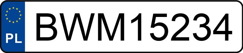 Numer rejestracyjny BWM 15234 posiada BMW 118I - BWM15234 Numer rejestracyjny BWM 15234 posiada BMW 118I - BWM15234