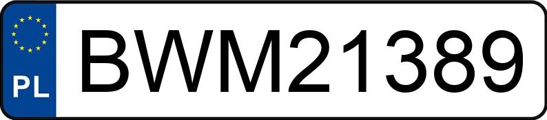 Numer rejestracyjny BWM 21389 posiada AUDI A4 Avant 1.9 TDi Kat. B5 Aut. - BWM21389