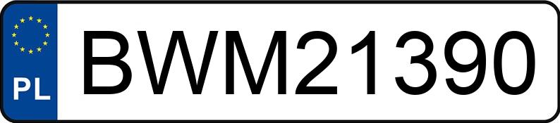 Numer rejestracyjny BWM 21390 posiada SEAT CORDOBA 1.4 - BWM21390