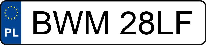 Numer rejestracyjny BWM 28LF posiada BMW 320D - BWM28LF Numer rejestracyjny BWM 28LF posiada BMW 320D - BWM28LF