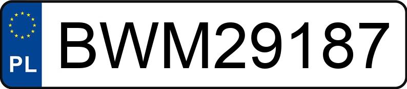 Numer rejestracyjny BWM 29187 posiada MERCEDES-BENZ C 200 CDI - BWM29187