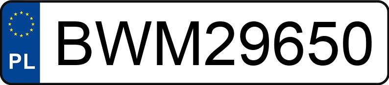 Numer rejestracyjny BWM 29650 posiada MERCEDES-BENZ E 200 d MR`16 E6 213 E 200 d MR`16 E6 213 - BWM29650