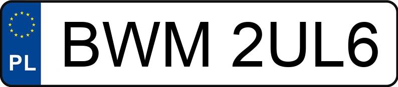 Numer rejestracyjny BWM 2UL6 posiada CASE IH PUMA 200 - BWM2UL6