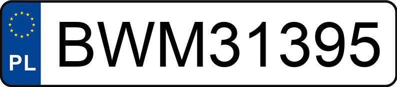 Numer rejestracyjny BWM 31395 posiada KIA CEE D - BWM31395