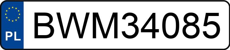 Numer rejestracyjny BWM 34085 posiada NISSAN Navara MR`05 E5 3.0t FE Double Cab - BWM34085