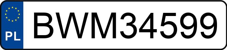 Numer rejestracyjny BWM 34599 posiada MAZDA CX-5 - BWM34599 Numer rejestracyjny BWM 34599 posiada MAZDA CX-5 - BWM34599