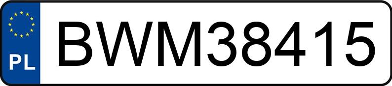 Numer rejestracyjny BWM 38415 posiada SKODA Superb III 2.0 TDI MR`20 E6d Style - BWM38415