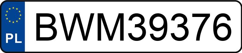 Numer rejestracyjny BWM 39376 posiada OPEL INSIGNIA - BWM39376 Numer rejestracyjny BWM 39376 posiada OPEL INSIGNIA - BWM39376