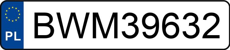 Numer rejestracyjny BWM 39632 posiada FORD KUGA - BWM39632 Numer rejestracyjny BWM 39632 posiada FORD KUGA - BWM39632