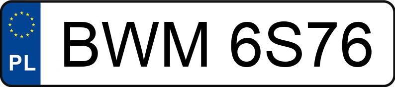 Numer rejestracyjny BWM 6S76 posiada FIAT STILO - BWM6S76 Numer rejestracyjny BWM 6S76 posiada FIAT STILO - BWM6S76