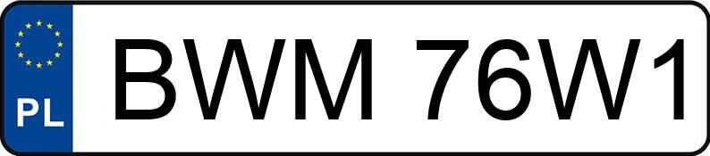 Numer rejestracyjny BWM 76W1 posiada CLAAS ARION 640 - BWM76W1 Numer rejestracyjny BWM 76W1 posiada CLAAS ARION 640 - BWM76W1