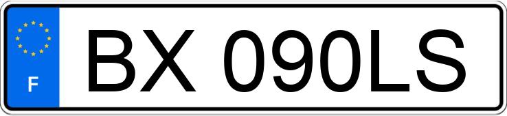 Numer rejestracyjny BX090LS posiada VOLKSWAGEN GOLF VII