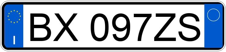 Numer rejestracyjny BX097ZS posiada MERCEDES Classe A