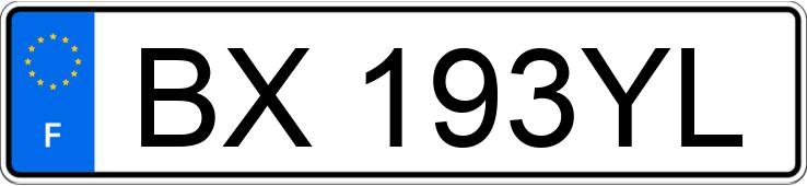 Numer rejestracyjny BX193YL posiada CITROEN C4 PICASSO