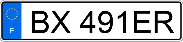 Numer rejestracyjny BX491ER posiada CITROEN C4 II