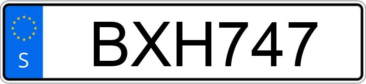 Numer rejestracyjny BXH747 posiada Toyota Auris 1.8 HSD Numer rejestracyjny BXH747 posiada Toyota Auris 1.8 HSD