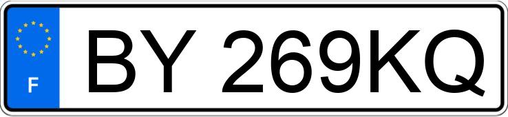 Numer rejestracyjny BY269KQ posiada PEUGEOT 207 Numer rejestracyjny BY269KQ posiada PEUGEOT 207