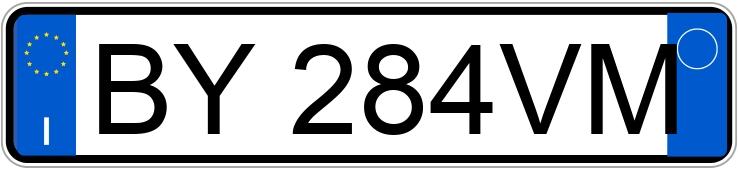 Numer rejestracyjny BY284VM posiada PEUGEOT 307