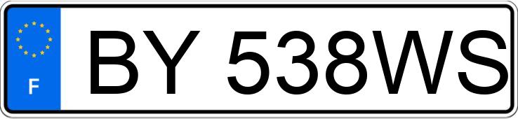 Numer rejestracyjny BY538WS posiada AUDI A5