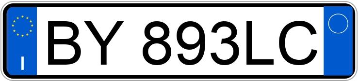 Numer rejestracyjny BY893LC posiada PORSCHE 911