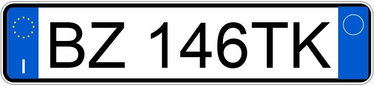 Numer rejestracyjny BZ146TK posiada FIAT Stilo Numer rejestracyjny BZ146TK posiada FIAT Stilo