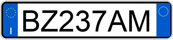 Numer rejestracyjny BZ237AM posiada RENAULT Clio 2a serie Numer rejestracyjny BZ237AM posiada RENAULT Clio 2a serie