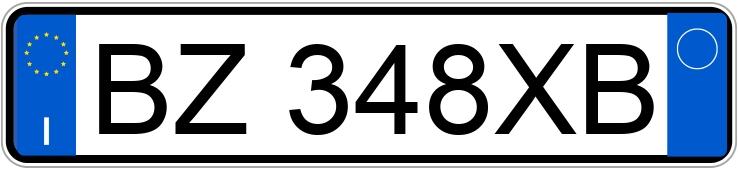 Numer rejestracyjny BZ348XB posiada PORSCHE 911