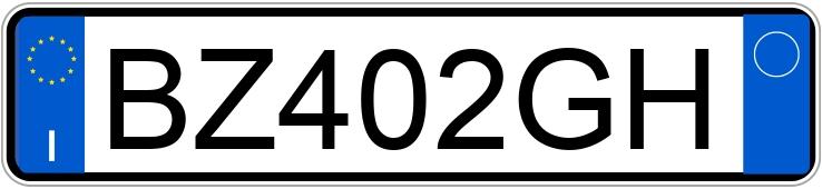 Numer rejestracyjny BZ402GH posiada BMW Serie 3 Numer rejestracyjny BZ402GH posiada BMW Serie 3