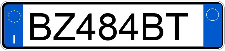 Numer rejestracyjny BZ484BT posiada SKODA Fabia Numer rejestracyjny BZ484BT posiada SKODA Fabia