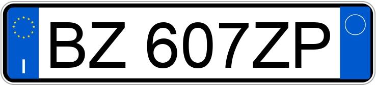 Numer rejestracyjny BZ607ZP posiada FIAT Seicento