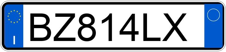 Numer rejestracyjny BZ814LX posiada VOLKSWAGEN Golf 4a serie Numer rejestracyjny BZ814LX posiada VOLKSWAGEN Golf 4a serie