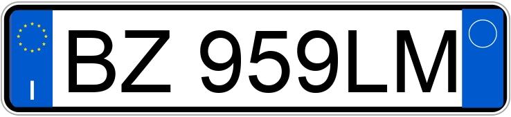 Numer rejestracyjny BZ959LM posiada SEAT Ibiza 3a serie Numer rejestracyjny BZ959LM posiada SEAT Ibiza 3a serie