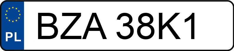 Numer rejestracyjny BZA 38K1 posiada YLSMCO QUEST - BZA38K1