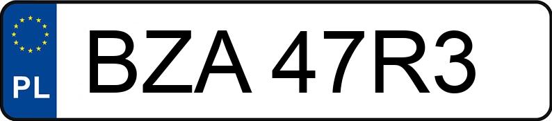 Numer rejestracyjny BZA 47R3 posiada VOLKSWAGEN CADDY - BZA47R3 Numer rejestracyjny BZA 47R3 posiada VOLKSWAGEN CADDY - BZA47R3