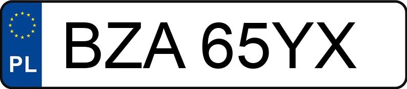 Numer rejestracyjny BZA 65YX posiada KIA CEE D - BZA65YX