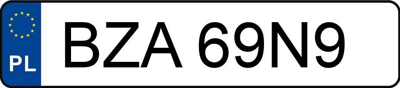 Numer rejestracyjny BZA 69N9 posiada PORSCHE PANAMERA - BZA69N9 Numer rejestracyjny BZA 69N9 posiada PORSCHE PANAMERA - BZA69N9
