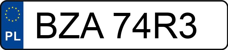 Numer rejestracyjny BZA 74R3 posiada BMW 525 TDS Kat. MR`95 E39 525 TDS Kat. MR`95 E39 - BZA74R3