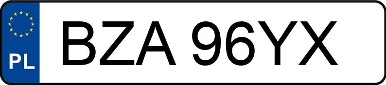 Numer rejestracyjny BZA 96YX posiada OPEL ASTRA - BZA96YX Numer rejestracyjny BZA 96YX posiada OPEL ASTRA - BZA96YX