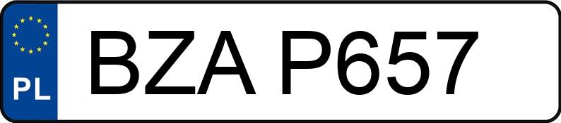 Numer rejestracyjny BZA P657 posiada DAEWOO MATIZ 0.8 KAT - BZAP657 Numer rejestracyjny BZA P657 posiada DAEWOO MATIZ 0.8 KAT - BZAP657