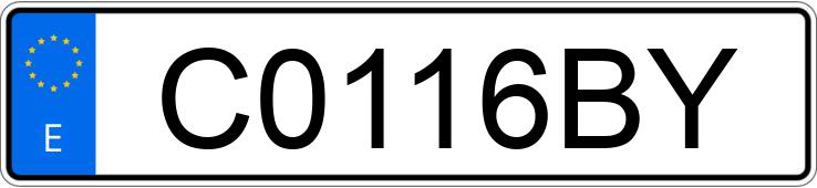 Numer rejestracyjny C0116BY posiada MAN F 90 Numer rejestracyjny C0116BY posiada MAN F 90