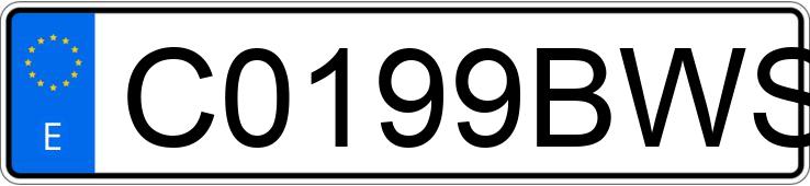 Numer rejestracyjny C0199BWS posiada MICROCAR MGO 6