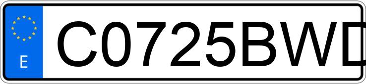 Numer rejestracyjny C0725BWD posiada AIXAM CROSSOVER