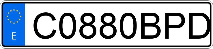 Numer rejestracyjny C0880BPD posiada YAMAHA AEROX 50 Numer rejestracyjny C0880BPD posiada YAMAHA AEROX 50