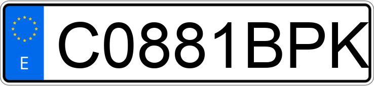 Numer rejestracyjny C0881BPK posiada APRILIA SONIC 50 Numer rejestracyjny C0881BPK posiada APRILIA SONIC 50