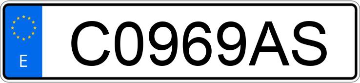 Registreringsnummeret C0969AS har VOLKSWAGEN JETTA