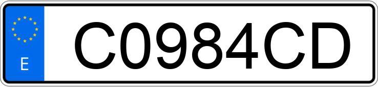 Numer rejestracyjny C0984CD posiada PEUGEOT 206 Numer rejestracyjny C0984CD posiada PEUGEOT 206
