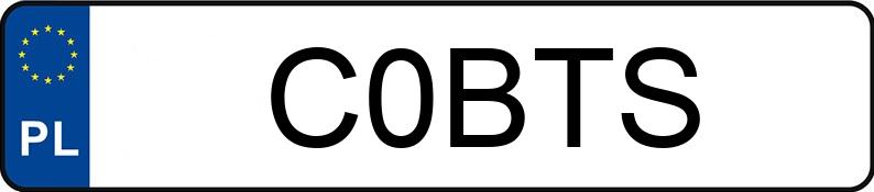 Numer rejestracyjny C0BTS posiada MERCEDES-BENZ GLE 350 d MR`15 E6 W166 4Matic