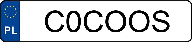 Il numero di registrazione C0COOS ha MERCEDES-BENZ C 63S AMG MR`18 E6 205 C 63S AMG MR`18 E6 205