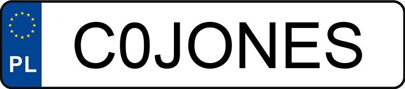 Numer rejestracyjny C0JONES posiada STEYR 1491 20.1t Numer rejestracyjny C0JONES posiada STEYR 1491 20.1t